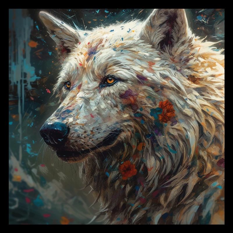 Loup de Thousend Couleurs 4