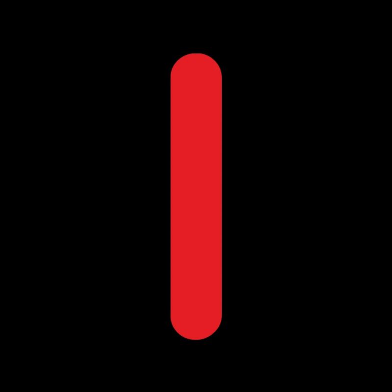 Ligne rouge passant par le milieu
