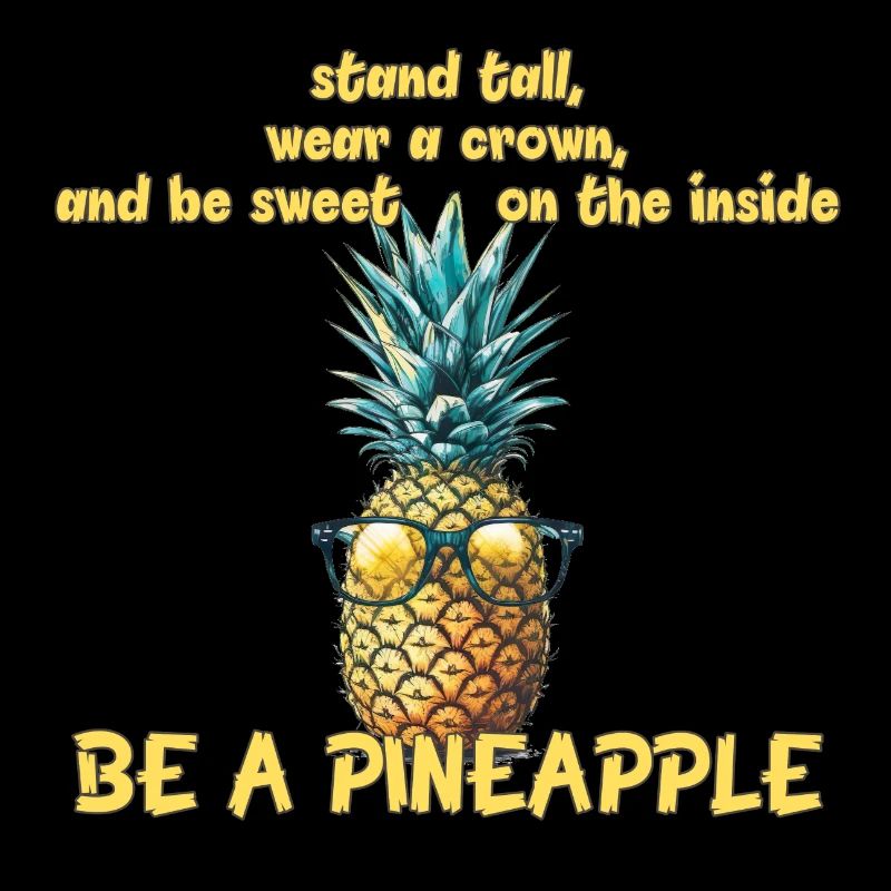 Pineapple Power: Sei eine coole Frucht!