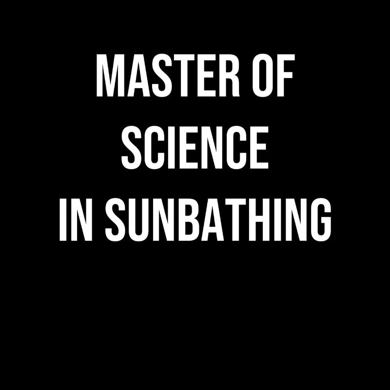 Universitaire bronzé