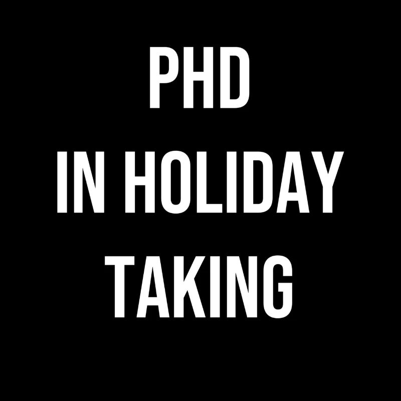Vacation-loving academic