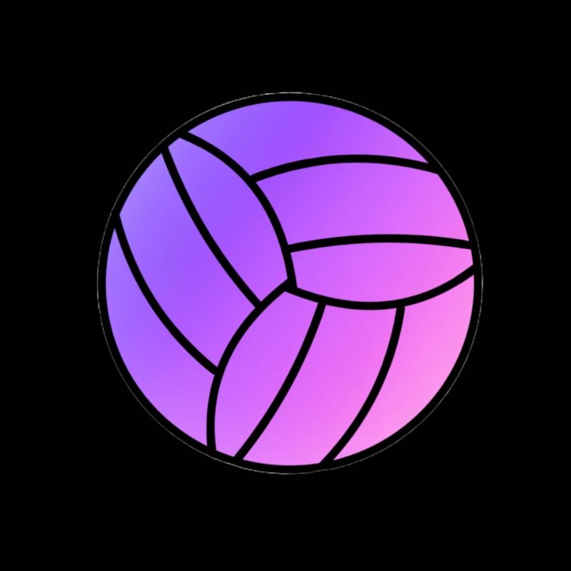 Volleyball arc-en-ciel