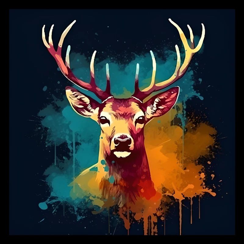 Deer artistic