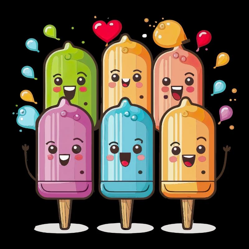 Fête de la crème glacée d’été avec style