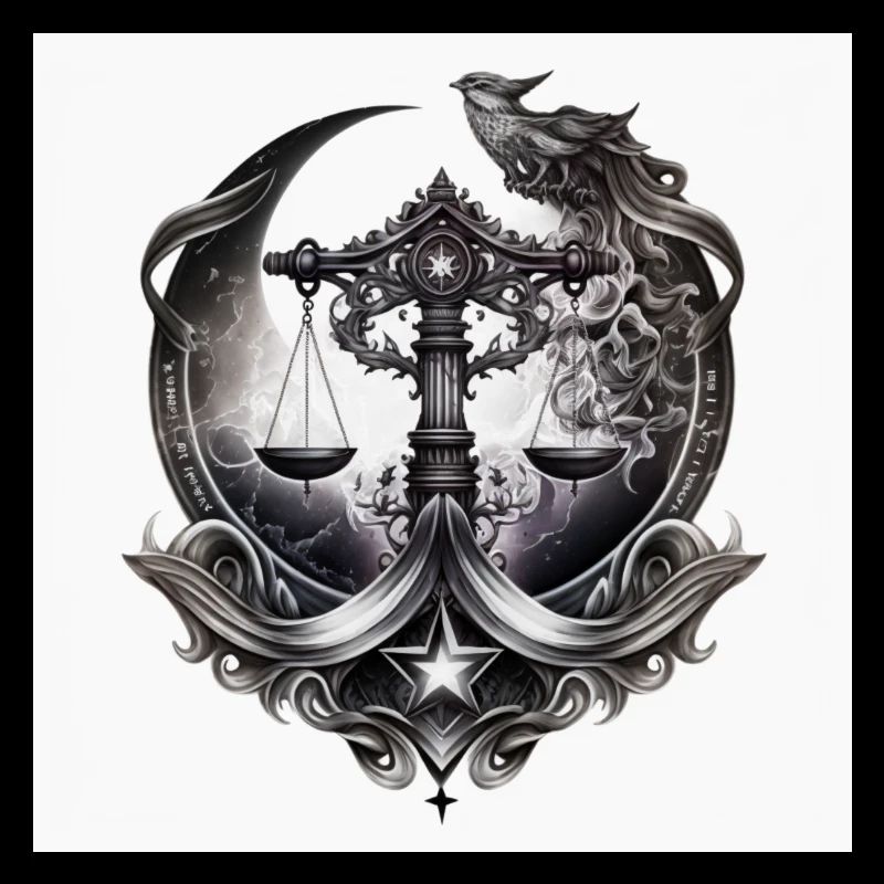 image signe de la balance