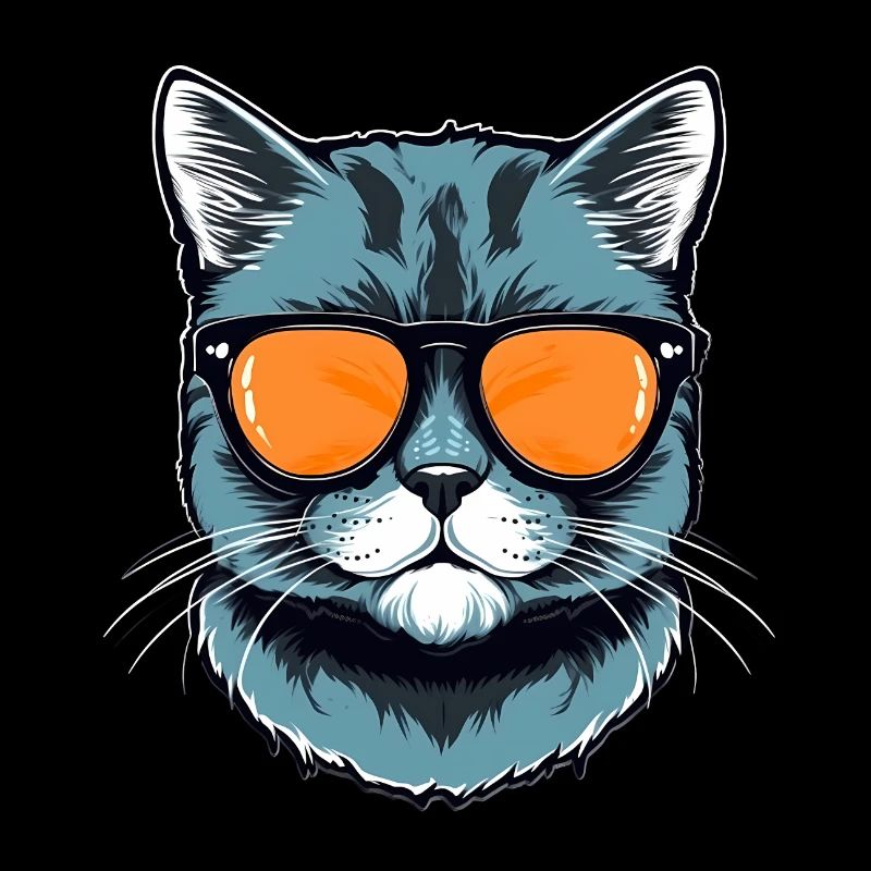 Cat with sunglasses