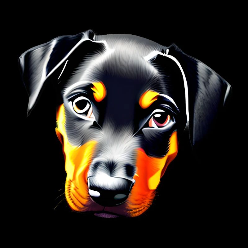 Dobermanntrainer Dobermann Hund Dobermannwelpe