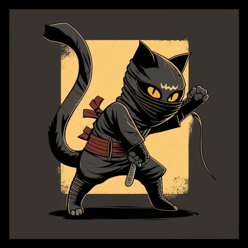 Ninja cat