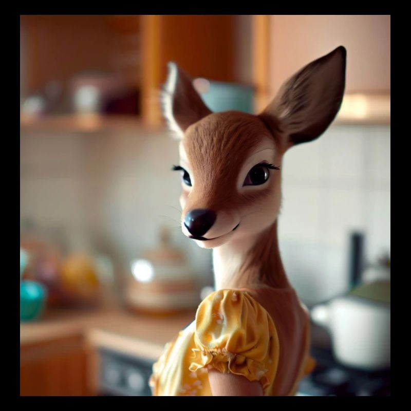 Je suis une biche