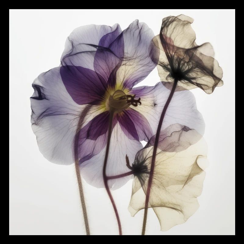 Herbier de belles fleurs photo