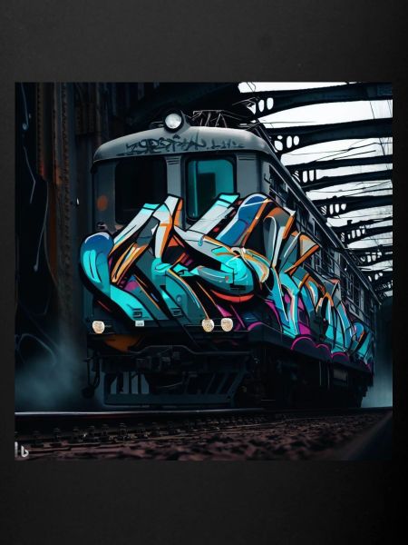Graffiti Train Artwork