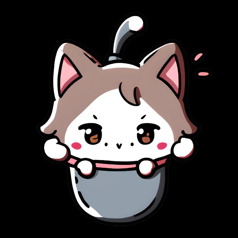 Chaton dans une poche