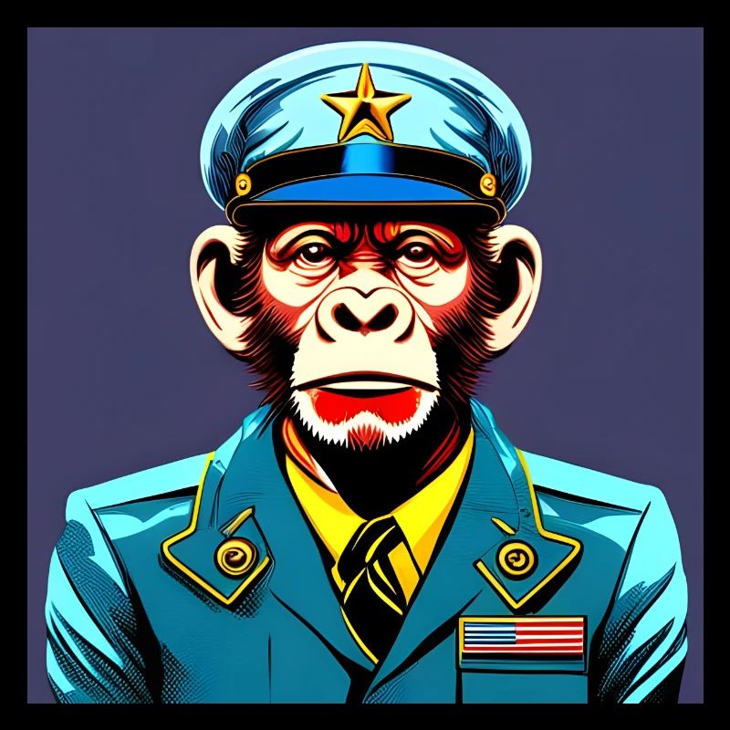 American Monkey Soldier