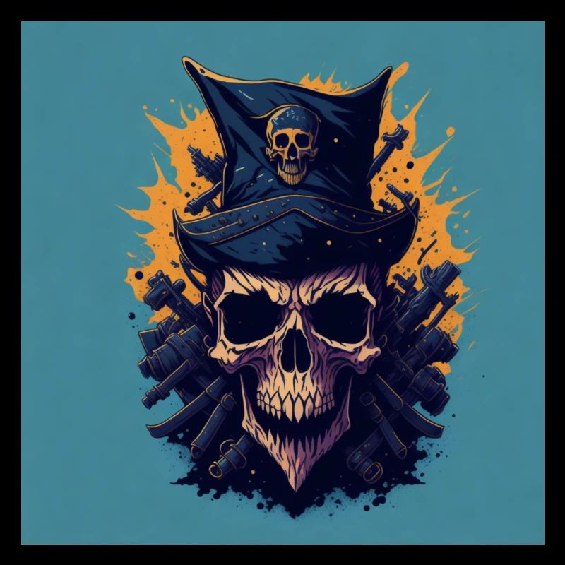 Crâne de pirate Crâne Crâne