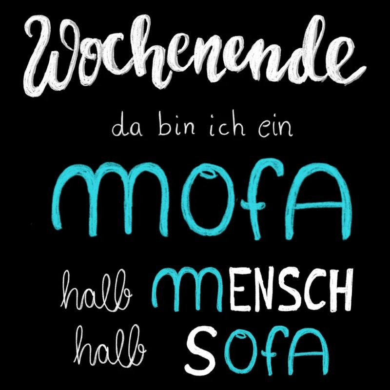 Wochenendeda bin ich ein SOFA