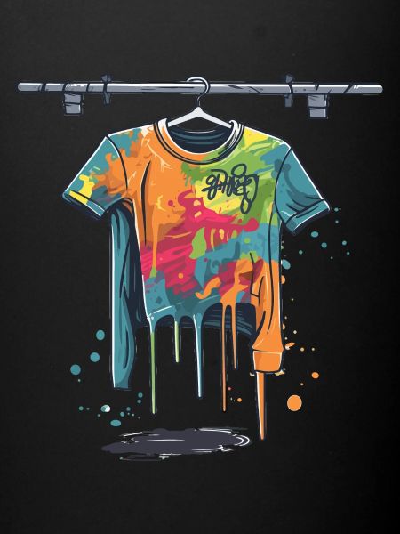Chemise graffiti