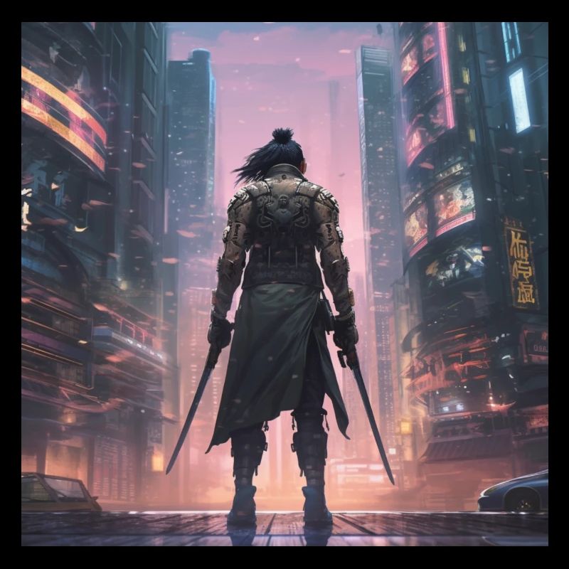 Samouraï Cyberpunk
