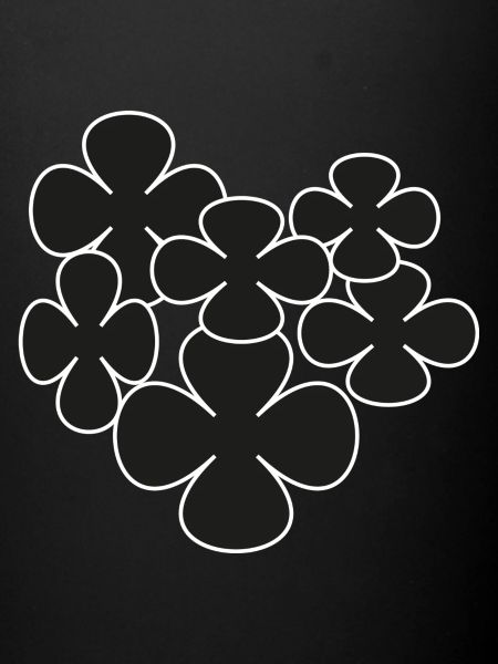 fleurs noires
