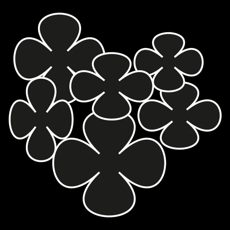 fleurs noires