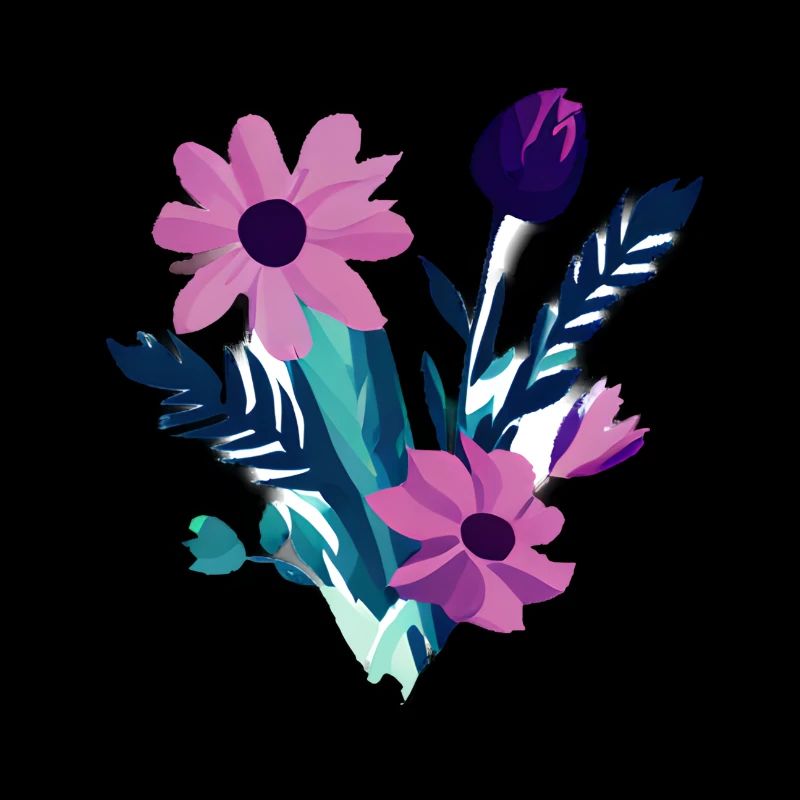 Bouquet de fleurs Plantes Violettes
