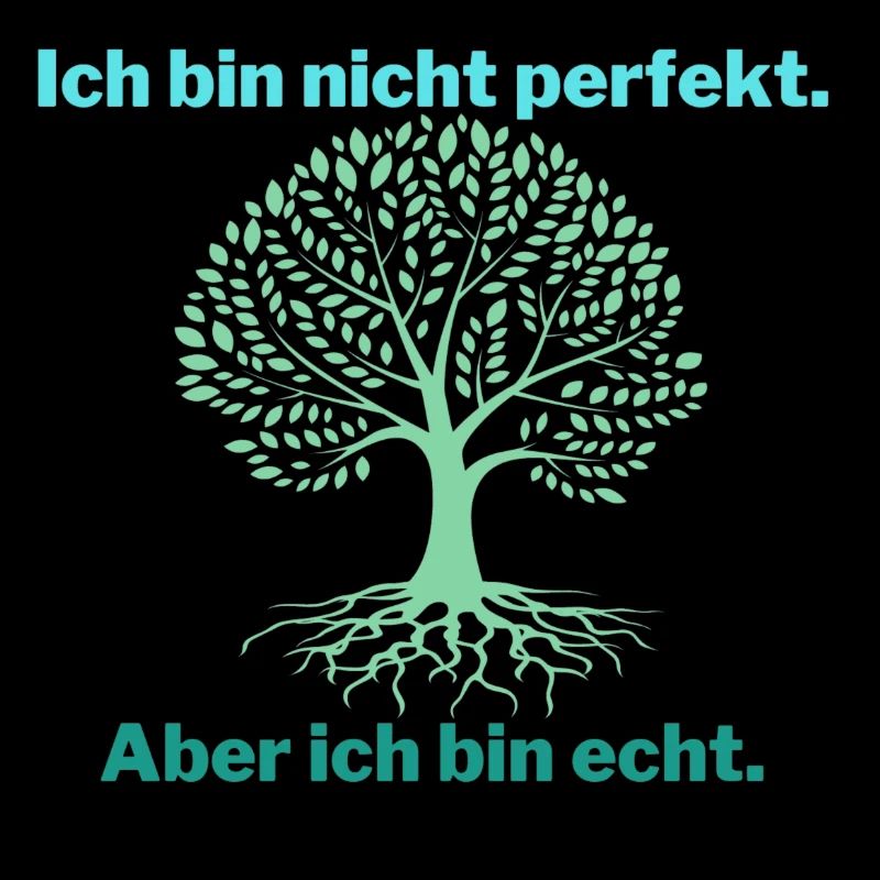 Ich bin nicht perfekt.Aber ich bin echt.