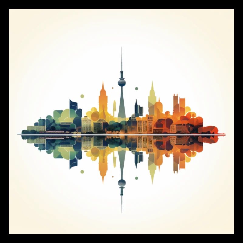 Dusseldorf Skyline