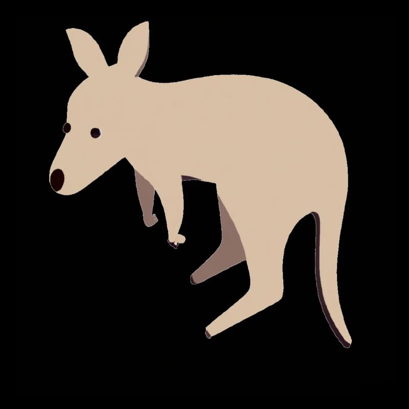 Känguru Australien Design