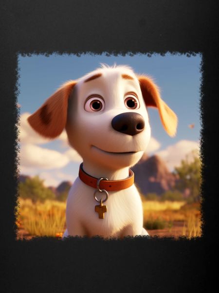 affectionate dog