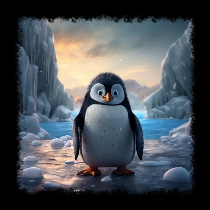 Cute penguin