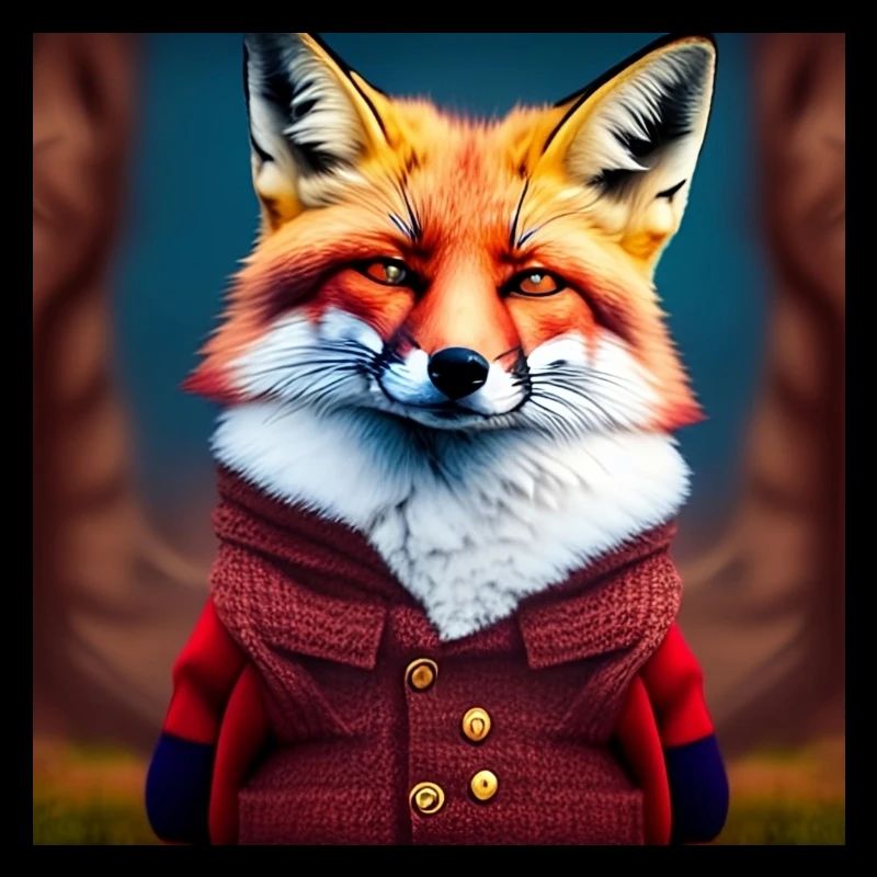 Stylish fox