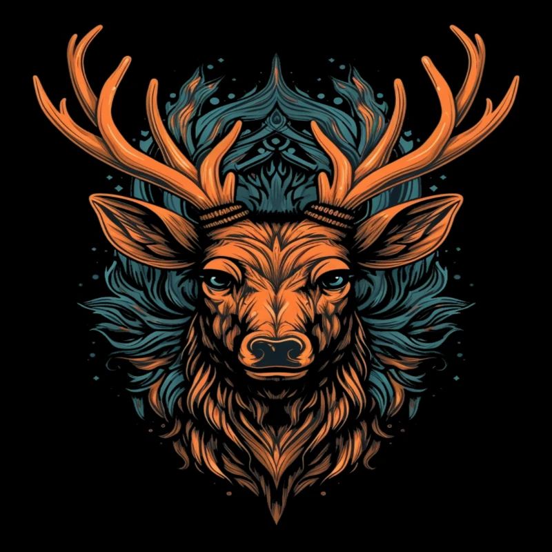 Deer head 6