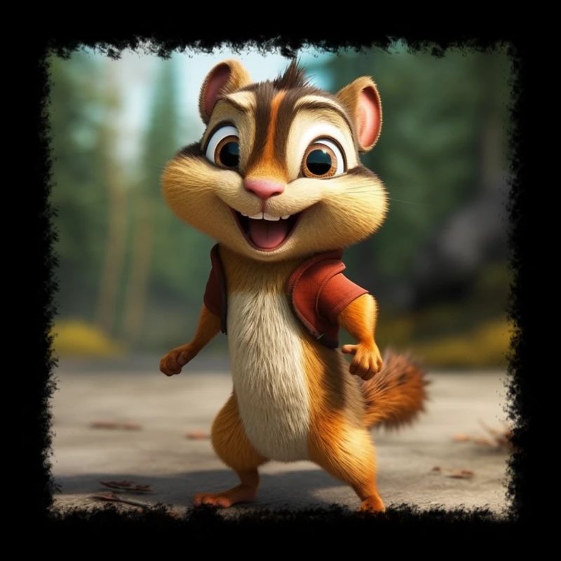 cooles Streifenhörnchen