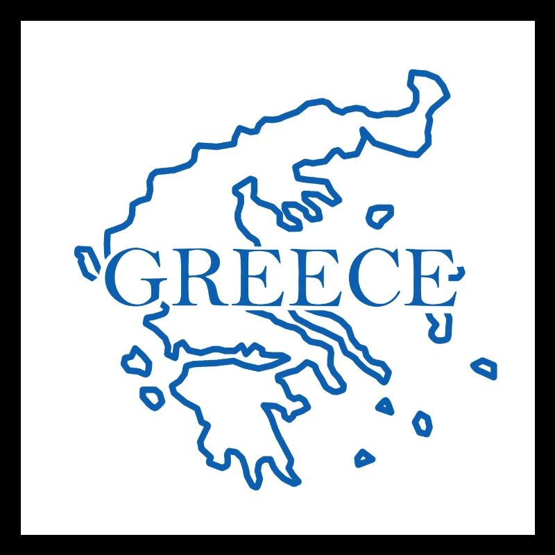 Carte de la Grèce