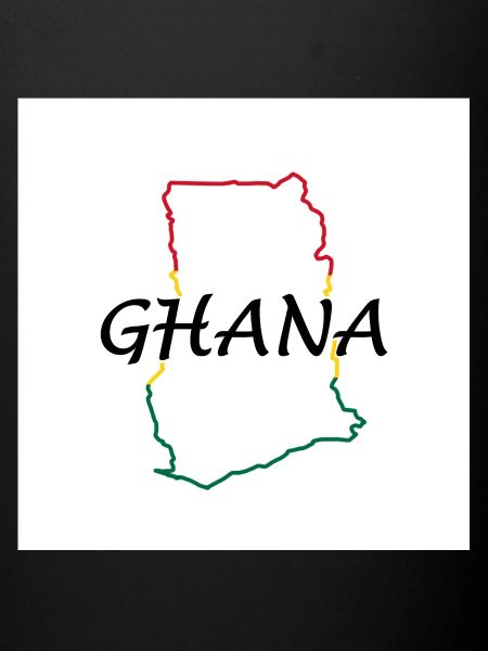 Map of Ghana