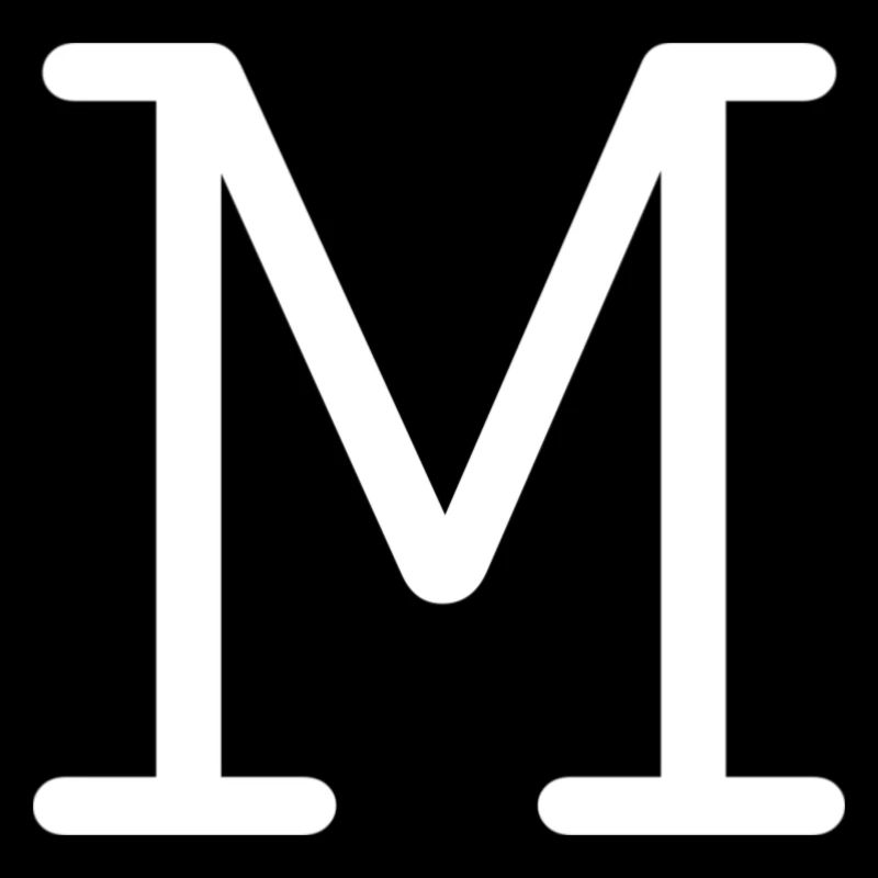 M Anfangsbuchstabe