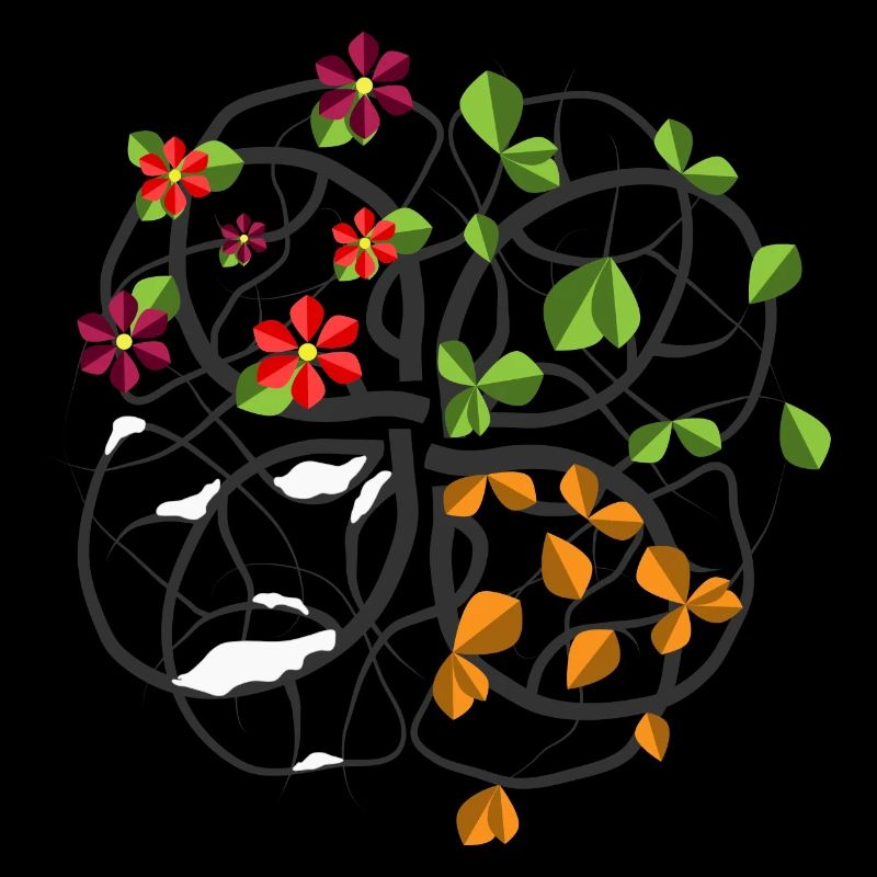 Mandala Quatre Saisons
