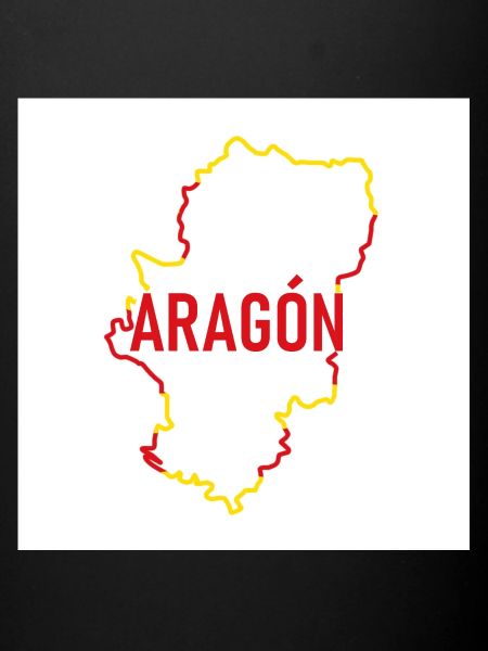 Map of Aragon