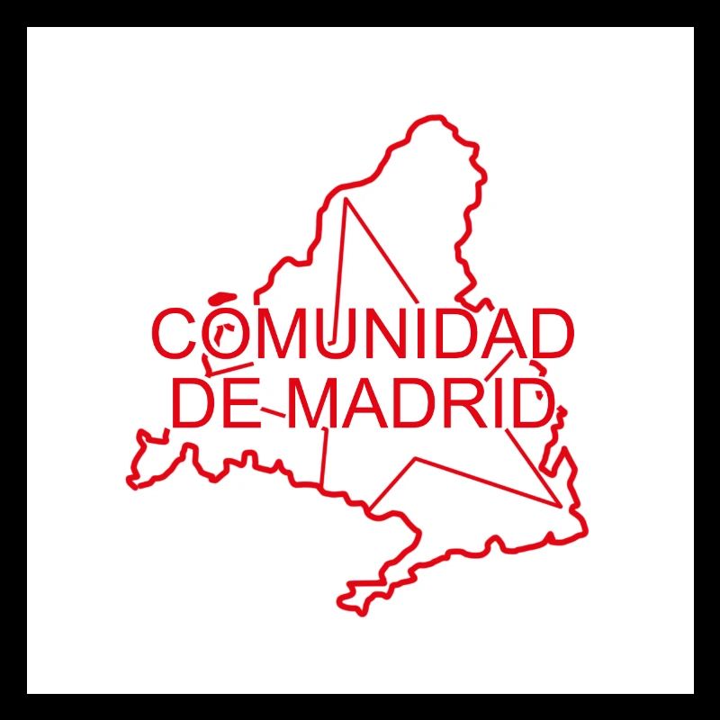 Carte de la Communauté de Madrid