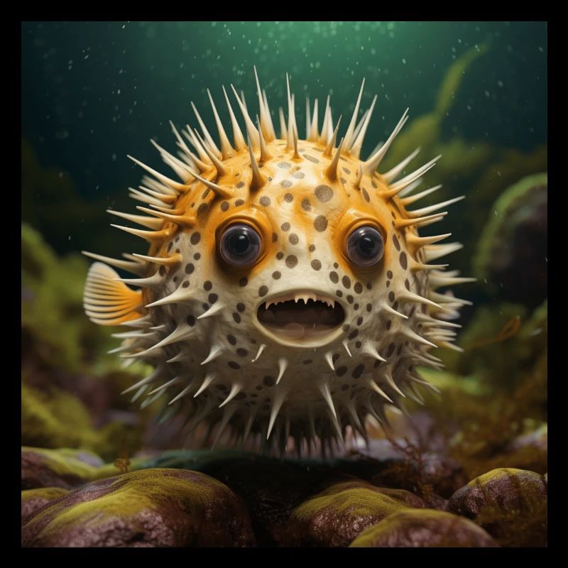 Fantastischer Kugelfisch