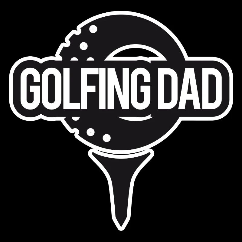 Papa golfeur - Papa Lustig