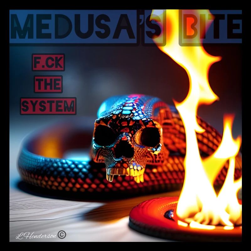 Medusa’s Bite, fire, empowering, selfish , vibrant