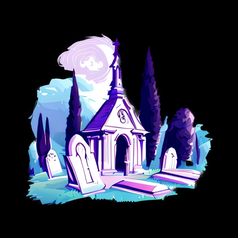 Cemetery, graves, graves, mausoleum