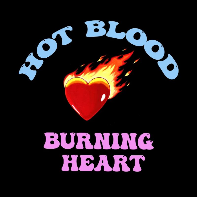 Burning heart