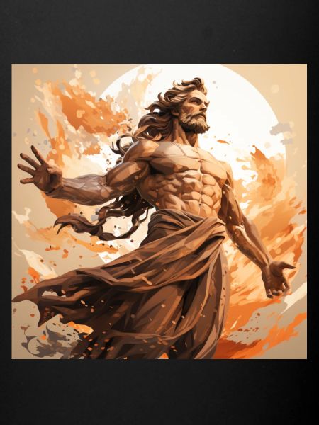 Zeus dans la tempête