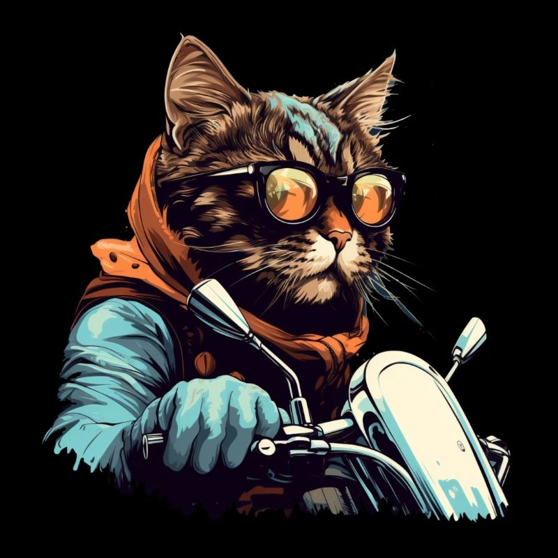 Biker Cat