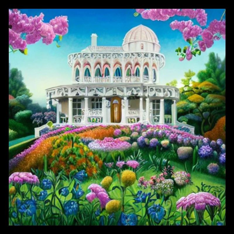 Maison de rêve dans le style confiseur