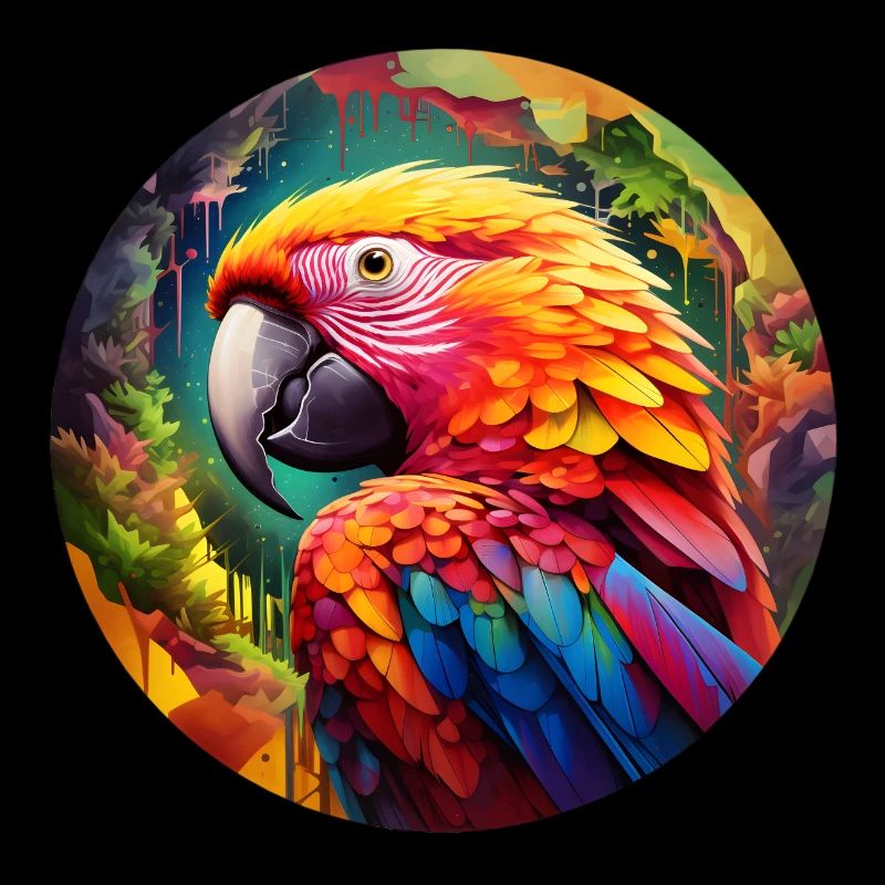 Rainbow Parrot