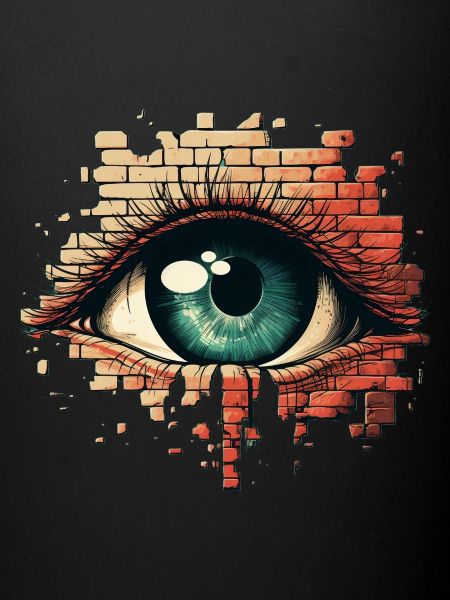 Mur de yeux