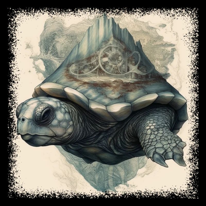 plongée présent tortue bleue citation drôle canard