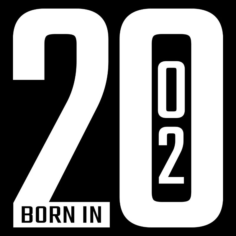 Born in 2002 white